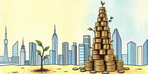 The divergence between small-cap and large-cap stocks