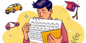 Plan major purchases around existing debt schedules