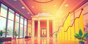 Financials recover with improved lending margins