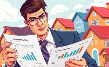 Analyze mortgage payment history for home lending risk