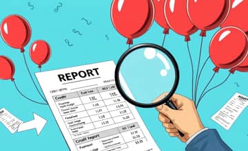 Monitor credit reports for errors that inflate outstanding balances