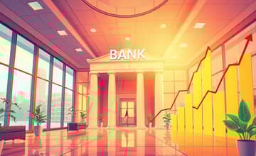 Financials recover with improved lending margins