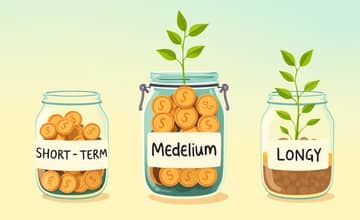 Factor in time horizon for each investment bucket
