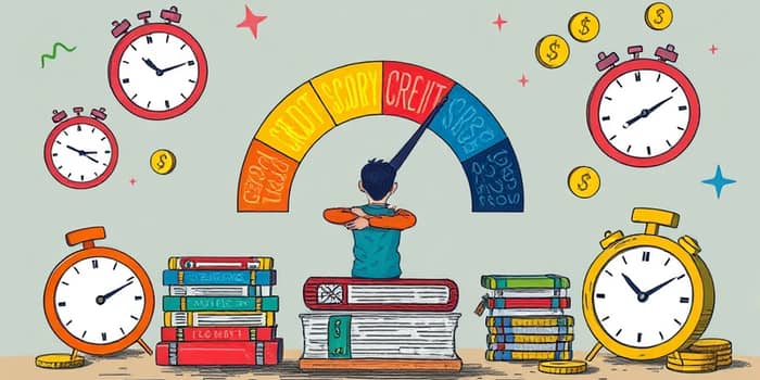 How debt affects your credit score over time