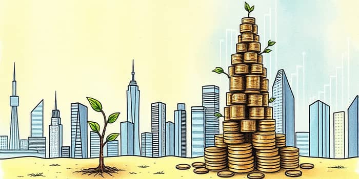 The divergence between small-cap and large-cap stocks