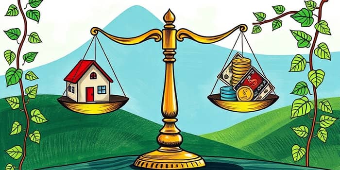 Analyze debt-to-income ratios for sustainable lending