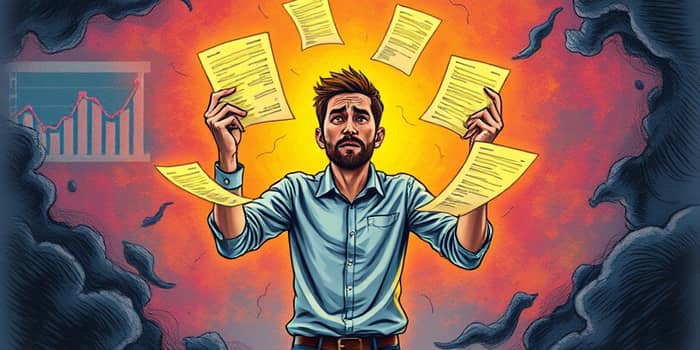 Review loan stacking as a signal of financial stress