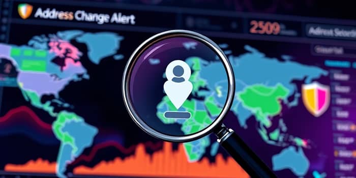 Check recent address changes for fraud detection