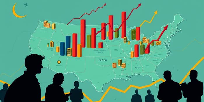 Monitor regional unemployment spikes for default risk