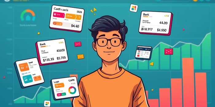 Use financial apps to track multi-lender balances